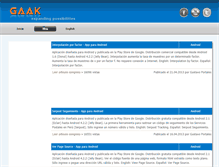 Tablet Screenshot of gaak.org